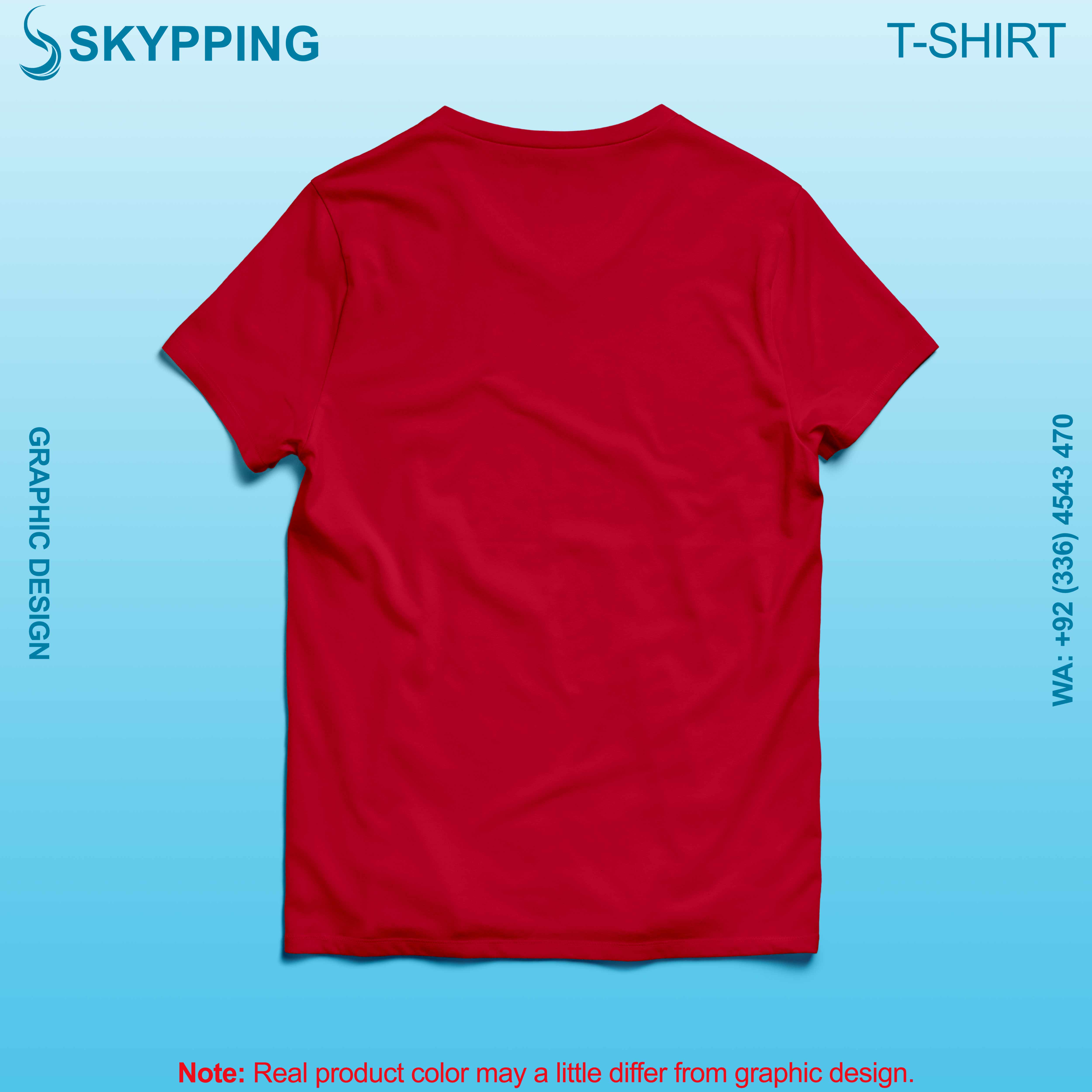 V-Neck Short set-in style sleeve long length t-shirt with shoulder panel for men